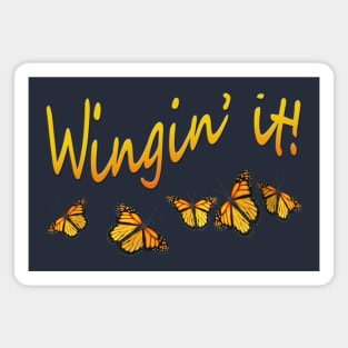 Wingin It! with Butterflies Magnet